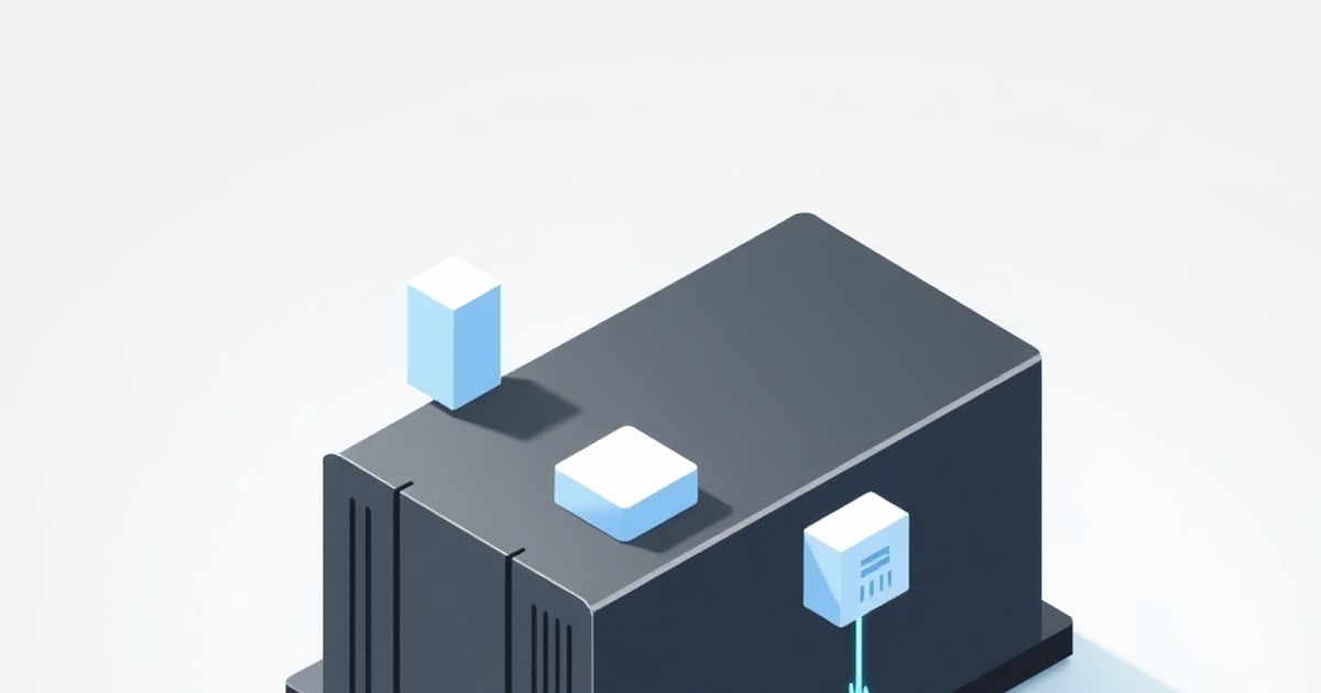 Isometric view showing data flowing from a NAS through snapshot checkpoints to a remote backup server for replication
